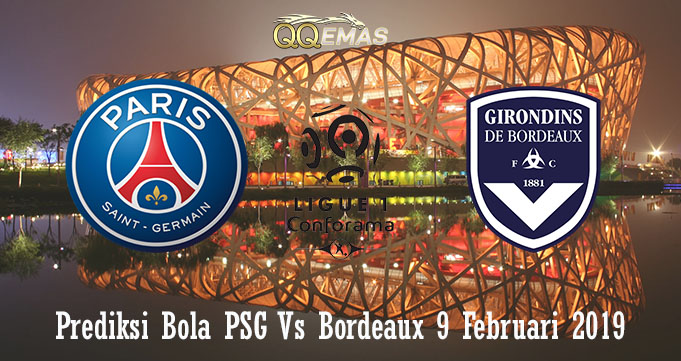 Prediksi Bola PSG Vs Bordeaux 9 Februari 2019